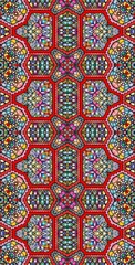 Fractodome Colorful Seamless Fractal Patterns