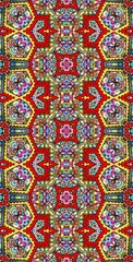 Fractodome Colorful Seamless Fractal Patterns