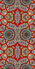 Fractodome Colorful Seamless Fractal Patterns