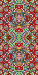 Fractodome Colorful Seamless Fractal Patterns