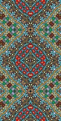 Fractodome Colorful Seamless Fractal Patterns