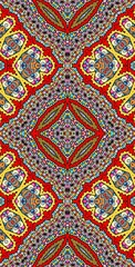 Fractodome Colorful Seamless Fractal Patterns