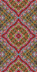 Fractodome Colorful Seamless Fractal Patterns