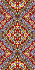 Naklejka premium Fractodome Colorful Seamless Fractal Patterns