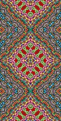 Fractodome Colorful Seamless Fractal Patterns