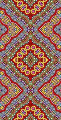 Fractodome Colorful Seamless Fractal Patterns
