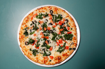 Delicious Italian White Pizza