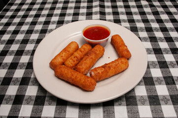 Fried Mozzarella Sticks