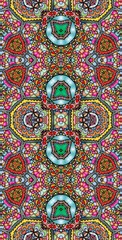 Fractodome Colorful Seamless Fractal Patterns