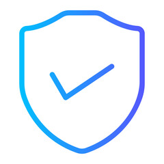 protection gradient icon