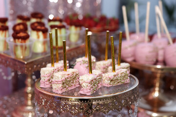 Decorated Table for the Reception; Fifteen Years Old Party