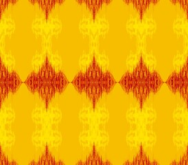 ikat seamless pattern Geometric ethnic oriental traditional embroidery style.Design for background,carpet,mat,wallpaper,clothing,wrapping,Batik,fabric,Vector illustration.