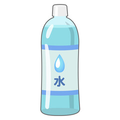 ペットボトルの水