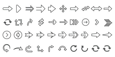 Black vector arrow Premium Vector