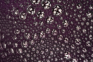 Multicolored bubbles abstract background design.