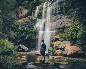 Cachoeira do Riachão, Parque Nacional Sete Cidades, Piauí 