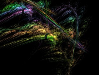 Imaginatory fractal abstract background Image