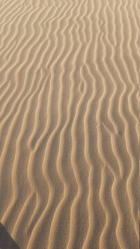 Textura da areia em dunas em tutoia, Maranh&atilde;o