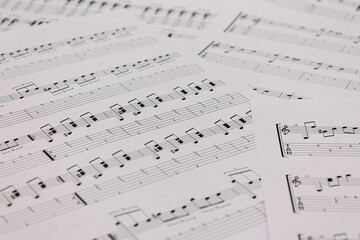 Musical score
