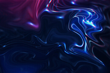 Vivid blurred liquify colorful wallpaper abstract background Premium Photo