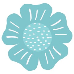 Element blue flower 