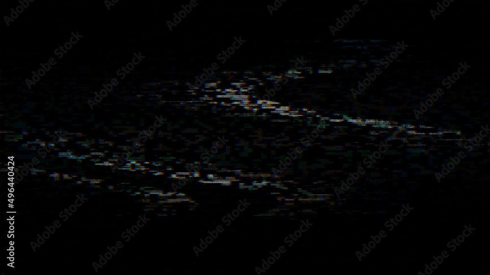 Poster easy rgb pixel noise lines no signal abstract grunge dark background