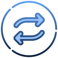 REPEAT Gradient icon,linear,outline,graphic,illustration