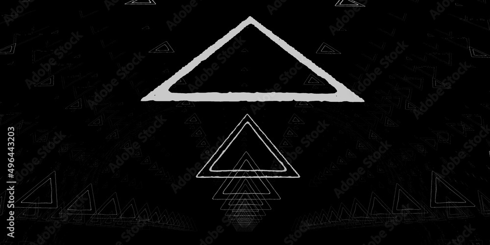 Poster pattern and design based on exploding pink sphere on a black background 3d illustration