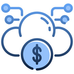 COIN Gradient icon,linear,outline,graphic,illustration