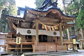 日本有数のパワースポット「御岩神社の本殿」