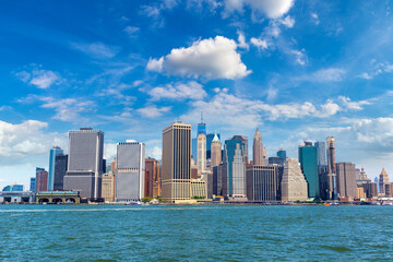 Obraz na płótnie Canvas Manhattan cityscape in New York