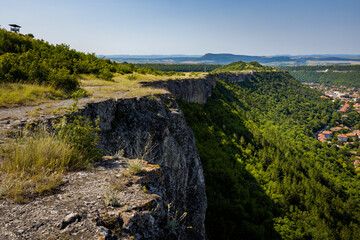 Bulgarian landscape of Ovech Fortress Provadia