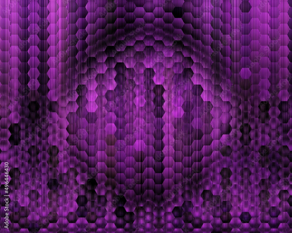 Poster pattern and design based on exploding pink sphere on a black background 3d illustration