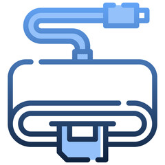 CARD READER Gradient icon,linear,outline,graphic,illustration
