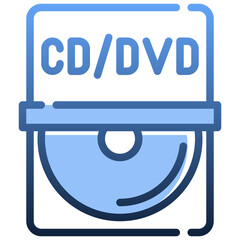 CD DRIVE Gradient icon,linear,outline,graphic,illustration