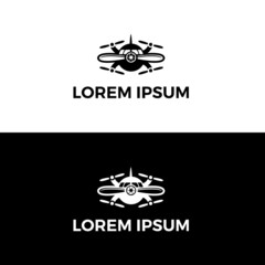 Creative drone logo design inspiration