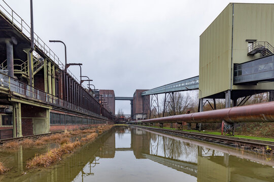 the Hansa coking plant in Dortmund, Germany, today a museum, industrial monument open for visitors