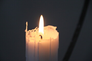 candle in the dark