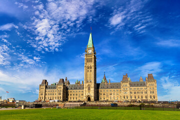Obraz premium Canadian Parliament in Ottawa