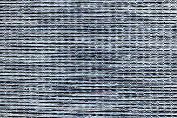 Sunscreen fabric for gray blinds. Gray fabric texture for background