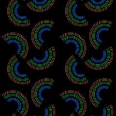 Fototapeta na wymiar Rainbow seamless pattern for fabrics and textiles and packaging and gifts and cards and linens and kids