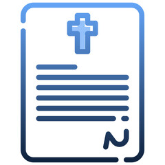 TESTAMENT Gradient icon,linear,outline,graphic,illustration