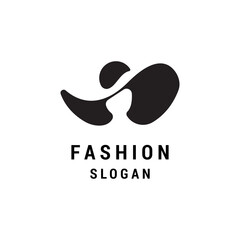 Fashion logo icon design template. Elegant, luxury, premium vector