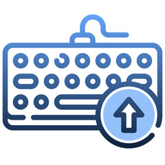 SHIFT Gradient icon,linear,outline,graphic,illustration