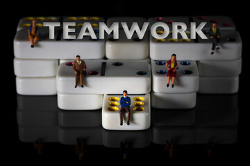 Teamwork Business Team Meeting Unity Concept