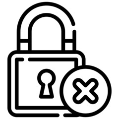 ERROR line icon,linear,outline,graphic,illustration