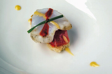 Lámina de bacalao a la brasa
