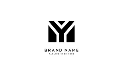 Y letter monogram logo design for brand
