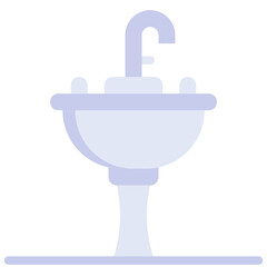 BASIN flat icon,linear,outline,graphic,illustration