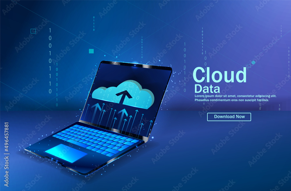Poster data analyst consolidating financial information and reports on computer. financial data management,